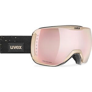 Sportovní ochranné brýle Uvex DH 2100 WE Glamour 5503966030 Satin Gold Chrome
