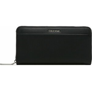 Velká dámská peněženka Calvin Klein Ck Must Lg Z/A Wallet W/Slip K60K610949 BAX