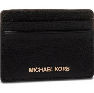 Pouzdro na kreditní karty MICHAEL Michael Kors Jet Set 34F9GF6D0L Black
