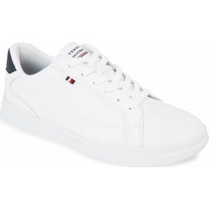 Sneakersy Tommy Hilfiger Lo Cup Lth FM0FM04827 White YBS