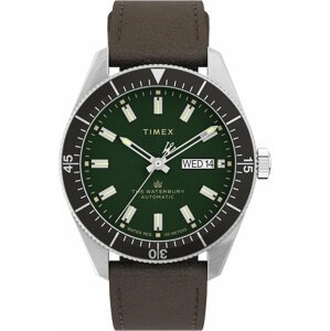 Hodinky Timex Waterbury TW2V24700 Hnědá