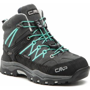Trekingová obuv CMP Kids Rigel Mid Trekking Shoes Wp 3Q12944 Titanio/Acqua