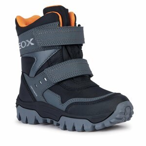 Sněhule Geox J Himalaya Boy B Abx J36FRC 0FUCE C0038 D Black/Orange