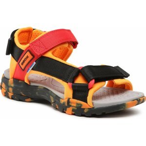 Sandály Geox J Borealis Boy J150RA01511C0822 D Orange/Red