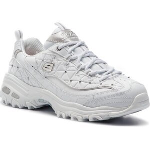 Sneakersy Skechers D'lites Glamour Feels 13087/WSL White/Silver