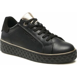 Sneakersy Marco Tozzi 2-23705-41 Black/Gold 085