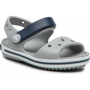 Sandály Crocs Crocband Sandal 12856 Light Grey/Navy
