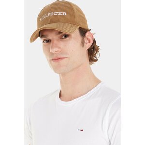 Kšiltovka Tommy Hilfiger Monotype Cordoroy Cap AM0AM11990 Desert Khaki GWJ