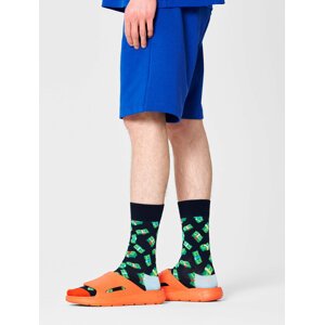 Klasické ponožky Unisex Happy Socks MNY01-6500 Tmavomodrá