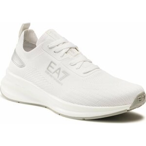 Sneakersy EA7 Emporio Armani X8X149 XK349 M696 White+Silver