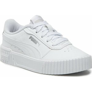 Sneakersy Puma Carina 2.0 Ps 386186 02 Puma White/White/Silver