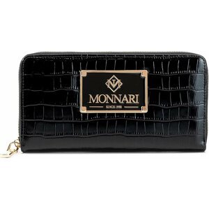Velká dámská peněženka Monnari PUR0141-020 Shiny Black