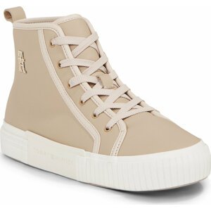 Sneakersy Tommy Hilfiger Vulc Th Leather Sneaker Hi FW0FW07550 Merino ABO