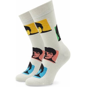 Klasické ponožky Unisex Happy Socks The Beatles BEA01-1300 Béžová