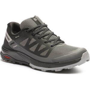 Trekingová obuv Salomon Outrise Gtx W GORE-TEX L47142600 Black/Magnet/Gull