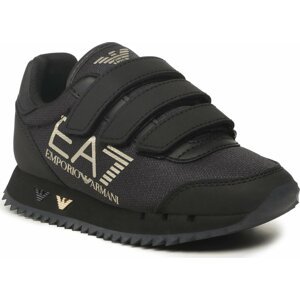 Sneakersy EA7 Emporio Armani XSX104 XOT53 M701 Triple Black/Gold
