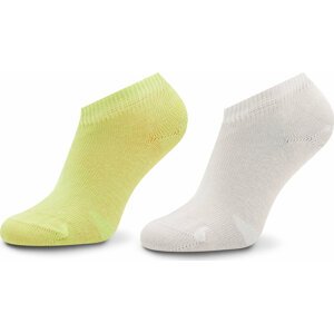 Sada 2 párů dětských nízkých ponožek Tommy Hilfiger 301390 Light Citrus 049