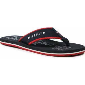 Žabky Tommy Hilfiger Sporty Hilfiger Beach Sandal FM0FM04469 Desert Sky DW6