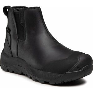 Kotníková obuv s elastickým prvkem Keen Revel IV Chelsea 1025671 Black/Black