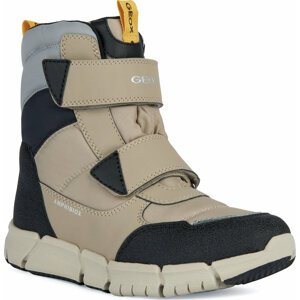 Sněhule Geox J Flexyper Boy B Abx J169XC 0FU50 C0015 S Beige/Black