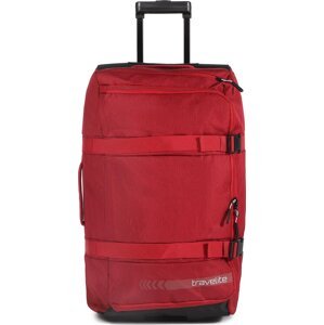 Střední textilní kufr Travelite Kick Off 6910-10 Rot
