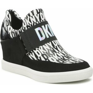 Sneakersy DKNY Cosmos K4254239 Black/White 005