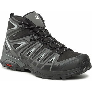 Trekingová obuv Salomon X Ultra Pioneer Mid GORE-TEX L47170300 Black/Magnet/Monument