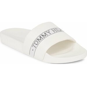 Nazouváky Tommy Hilfiger Tommy Hilfiger Pool Slide FW0FW07556 Ancient White YBH