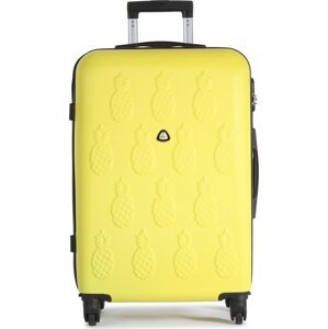 Střední kufr Semi Line T5538-4 Žlutá