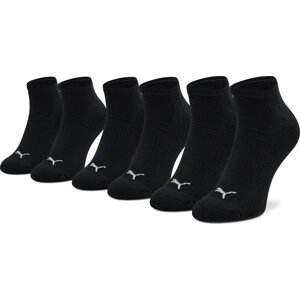 Sada 3 párů nízkých ponožek unisex Puma 907942 01 Black