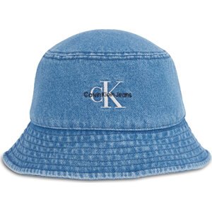 Klobouk Calvin Klein Denim Bucket K60K611980 Modrá