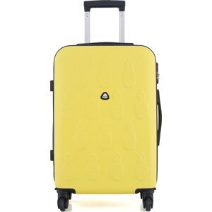 Střední kufr Semi Line T5571-3 Žlutá