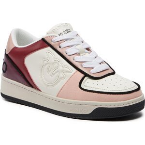 Sneakersy Pinko Joliet AI 23-24 BLKS1 102637 A0VK Bianco/Roso B6O