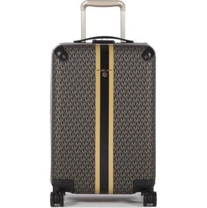 Malý tvrdý kufr MICHAEL Michael Kors Travel 30F2GTFT5M Blk/Gold