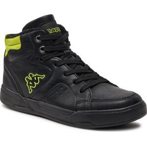 Sneakersy Kappa 260826T Black/Lime 1133