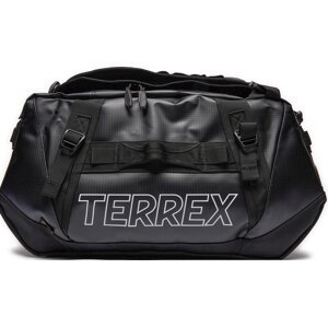Taška adidas Terrex Rain.Rdy Expedition Duffel Bag S - 50 L IN8327 Black/Black/White