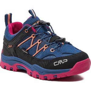 Trekingová obuv CMP Kids Rigel Low Trekking Wp 3Q54554 Ocean-Fuxia 18MR