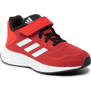 Boty adidas Duramo 10 El K GW8757 Vivid Red/Cloud White/Core Black