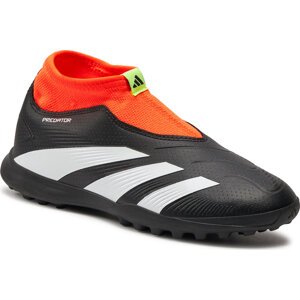 Boty adidas Predator 24 League Laceless Turf Boots IG5431 Cblack/Ftwwht/Solred