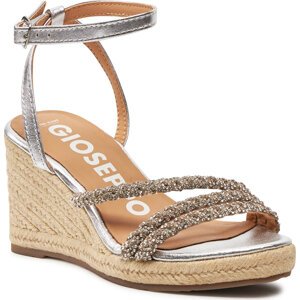 Espadrilky Gioseppo Menfi 72064-P Silver