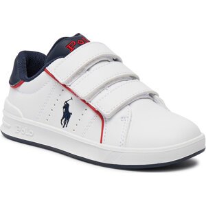 Sneakersy Polo Ralph Lauren RL00592111 C White Smooth/Navy W/ Navy Pp