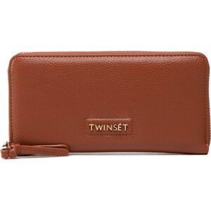 Velká dámská peněženka TWINSET TWIN-SET-222TD8325 Cuoio 00057