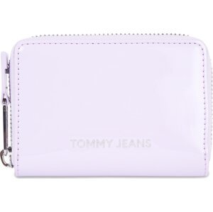 Malá dámská peněženka Tommy Jeans Tjw Ess Must Small Za Patent AW0AW15935 Lavender Flower W06
