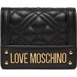 Malá dámská peněženka LOVE MOSCHINO JC5733PP0IKL0000 Nero