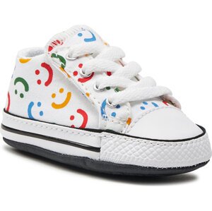 Tenisky Converse Chuck Taylor All Star Cribster Easy On Doodles A06353C White/Fever Dream/White