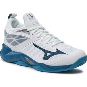 Boty Mizuno Wave Dimension V1GA2240 White/Sailor Blue/Silver 21