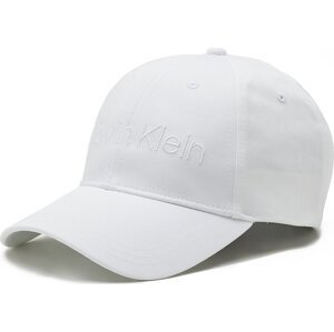 Kšiltovka Calvin Klein Must Minimum Logo K60K610391 Ck White YAF