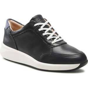 Sneakersy Clarks Un Rio Mix 261680224 Navy Leather