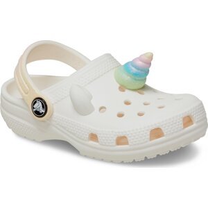 Nazouváky Crocs Classic Iam Rainbow Unicorn Clog T 209701 Chalk 0WV