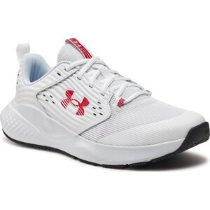 Boty Under Armour Ua Charged Commit Tr 4 3026017-103 White/Distant Gray/Red